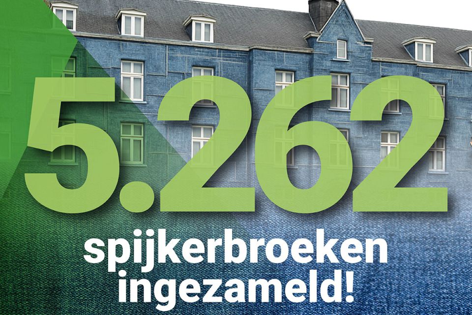 Maar liefst 5.262 spijkerbroeken (!) krijgen een tweede leven